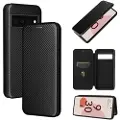 Mtp Products Google Pixel 6 Flip-deksel - Carbon Fiber - Svart