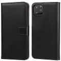 Mtp Products iPhone 11 Lær Lommebok-deksel med Stativ - Svart
