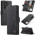 CASEME Samsung Galaxy S24 Ultra 013 Series Lommebok-deksel - Svart