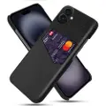Mtp Products iPhone 17 KSQ Deksel med Kort Lomme - Svart