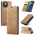 CASEME iPhone 16 013 Series Lommebok-deksel - Brun