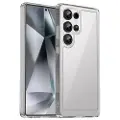 Mtp Products Samsung Galaxy S25 Ultra Anti-Shock Hybrid-deksel - Gjennomsiktig