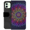 Mtp Products iPhone 12 Premium Lommebok-deksel - Fargerik Mandala
