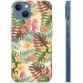 Mtp Products iPhone 13 TPU-deksel - Rosa Blomster