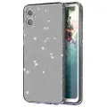 Mtp Products Samsung Galaxy A05 Stylish Glitter Series TPU-deksel - Gjennomsiktig Svart