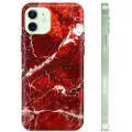 Mtp Products iPhone 12 TPU-deksel - Rød Marmor