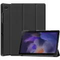 Mtp Products Tri-Fold Series Samsung Galaxy Tab A8 10.5 (2021) Folio-etui - Svart