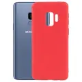 Mtp Products Samsung Galaxy S9 Fleksibelt Matt Silikondeksel - Rød