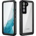 Mtp Products Redpepper FS IP68 Samsung Galaxy S22 5G Vanntett Deksel - Svart