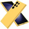 Mtp Products Samsung Galaxy S24 Ultra Liquid Silikondeksel - Gul