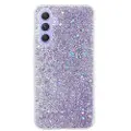 Mtp Products Samsung Galaxy S23 FE Glitter Flakes TPU-deksel - Lilla