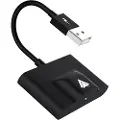 Mtp Products Trådløs Android Auto Adapter - USB, USB-C - Svart