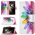 Mtp Products Wonder Samsung Galaxy S22 5G Lommebok-deksel - Blomst