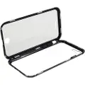 Mtp Products iPhone 7/8/SE (2020)/SE (2022) Magnetisk Deksel med Herdet Glass - Svart