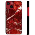 Mtp Products iPhone 13 Mini Beskyttelsesdeksel - Rød Marmor