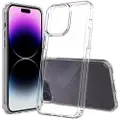Mtp Products iPhone 16 Pro Max Ripebestandig Hybrid-deksel - Gjennomsiktig