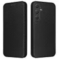 Mtp Products Samsung Galaxy A35 Flip-deksel - Karbonfiber - Svart