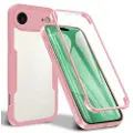 Mtp Products iPhone Air 360 Beskyttelse Deksel - Rosa / Klar
