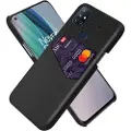 Mtp Products KSQ OnePlus Nord N10 5G Deksel med Kort Lomme - Svart