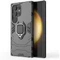 Mtp Products Samsung Galaxy S24 Ultra Hybrid-deksel med Ringholder - Svart