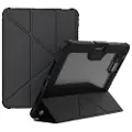 NILLKIN iPad Pro 11 2024/2025 Bumper Smart Folio-etui - Svart / Gjennomsiktig