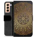 Mtp Products Samsung Galaxy S21+ 5G Premium Lommebok-deksel - Mandala