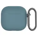 Mtp Products AirPods 4 Silikondeksel med Karabinkroken - Grønn