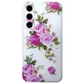 Mtp Products Samsung Galaxy S24 FE Stilig Ultra-Slim TPU-deksel - Rose blomst