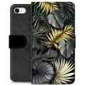 Mtp Products iPhone 7/8/SE (2020)/SE (2022) Premium Lommebok-deksel - Gulde Blader