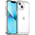 Mtp Products iPhone 14 Plus Anti-Shock Hybrid-deksel - Gjennomsiktig