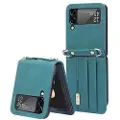 Mtp Products Samsung Galaxy Z Flip4 Hybrid-deksel med Kortholder - Grønn