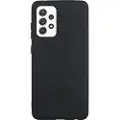 Mtp Products Mot Fingeravtrykk Matte Samsung Galaxy A73 5G TPU-deksel - Svart