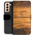 Mtp Products Samsung Galaxy S21+ 5G Premium Lommebok-deksel - Tre