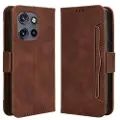 Mtp Products Motorola Edge 50 Neo/Moto S50 Kortholder Lommebokveske - brun