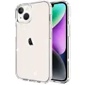 Mtp Products Stylish Glitter Series iPhone 14 TPU-deksel - Gjennomsiktig