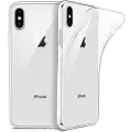 Mtp Products Antiskli iPhone XS Max TPU-deksel - Gjennomsiktig