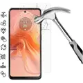 Mtp Products Motorola Moto G04s Beskyttelsesglass - 9H, 0.3mm - Case Friendly - Klar