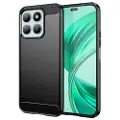 Mtp Products Honor X8b Børstet TPU Deksel - Karbonfiber - Svart