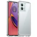 Mtp Products Motorola Moto G84 Anti-Shock Hybrid-deksel - Gjennomsiktig