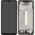 Samsung Galaxy A33 5G Frontdeksel & LCD-skjerm GH82-28143A - Svart