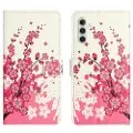 Mtp Products Samsung Galaxy A26 Style Series Lommebok-deksel - Rosa Blomster