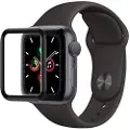 Mtp Products Apple Watch Series SE (2022)/SE/6/5/4 Beskyttelsesglass - 44mm - Svart
