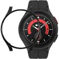 Mtp Products Samsung Galaxy Watch5 Pro Electroplated TPU-deksel - 45mm - Svart