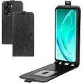 Mtp Products Honor 60 Pro Vertikalt Flip-etui med Kortluke - Svart