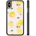 Mtp Products iPhone X / iPhone XS Beskyttelsesdeksel - Sitronmønster