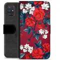 Mtp Products Samsung Galaxy A51 Premium Lommebok-deksel - Vintage Blomster