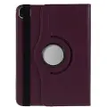 Mtp Products iPad Air 11 2024/2025 360 Roterende Folio-etui - Mørklilla