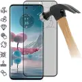Mtp Products Motorola Edge 40 Neo Privacy Full Cover Beskyttelsesglass - Svart Kant