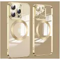 Mtp Products iPhone 14 Pro Max Magnetic Hybrid-deksel - Gull