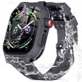 Mtp Products Shellbox Apple Watch Series 9/8/7 Vanntett Deksel - 45mm - Svart